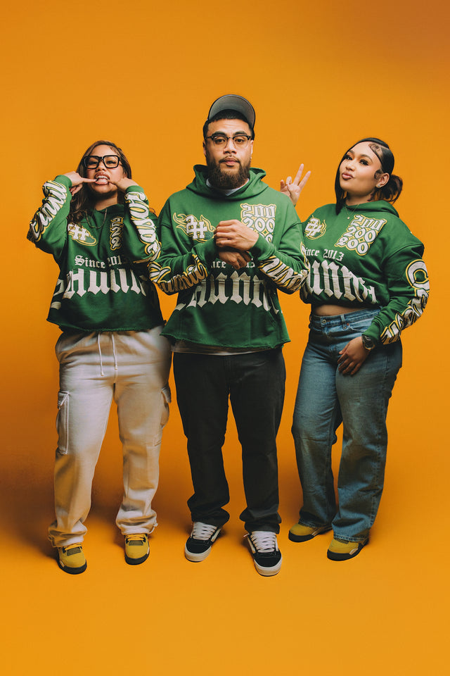 GREEN “2HUNNIT SEASON” HOODIE
