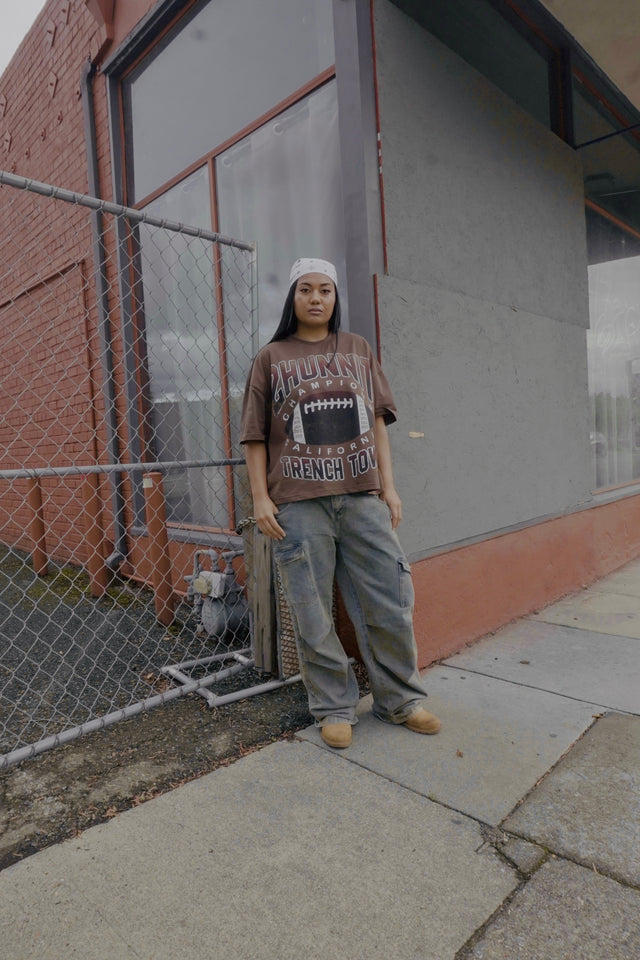 “TRENCH TOWN” BOXY TEE