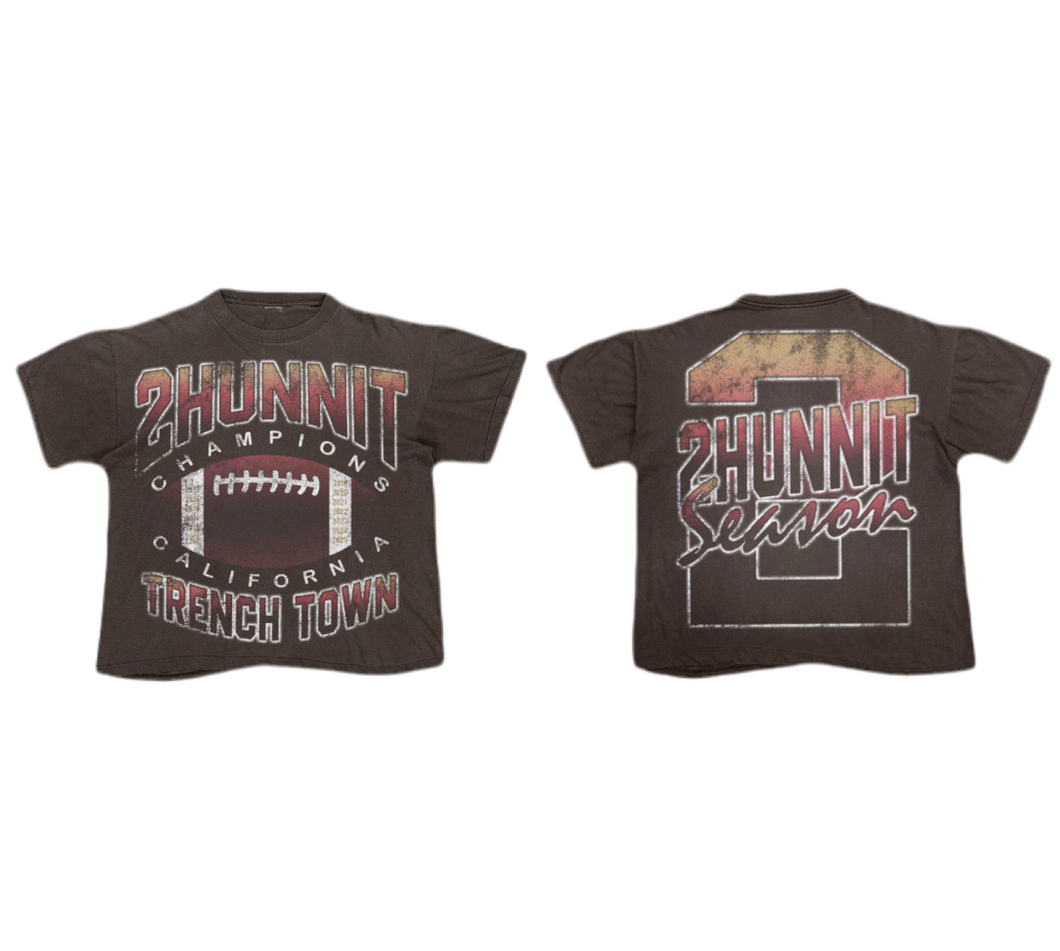 “TRENCH TOWN” BOXY TEE