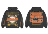 BLACK “CHAMPION” HOODIE